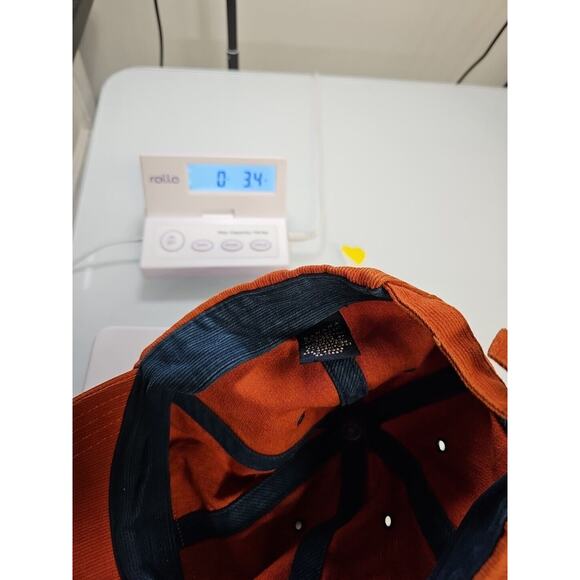 Banana Republic Hat Adult One Size Adjustable Orange Corduroy - Picture 8 of 8